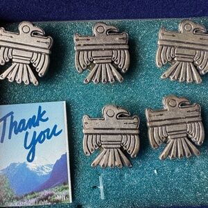 Montana Silversmiths Eagle Button Covers